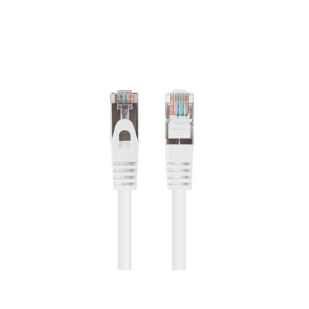 Lanberg Patchcord CAT.6 FTP 0.25M fluke passed 10-pack, White | PCF6-20CC-0025-W