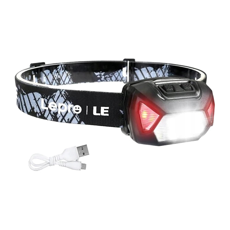 LEPRO 320014 USB Headlamp - Image 1