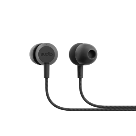 Sudio Earbuds | V3 | In-ear | Microphone | Dusty Black