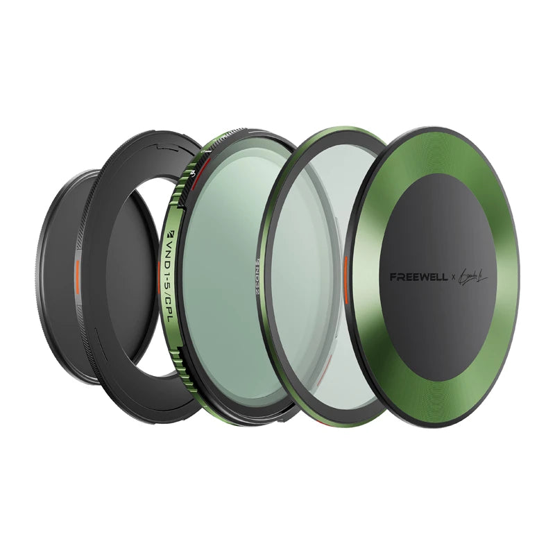 Variable ND/CPL filter kit Freewell Brandon Li 67mm - Image 1