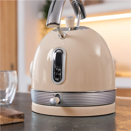 Cecotec Kettle | ThermoSense 420 Vintage | 2200 W | Electric | 1.8 L | Stainless steel | 360° rotational base | Light Be