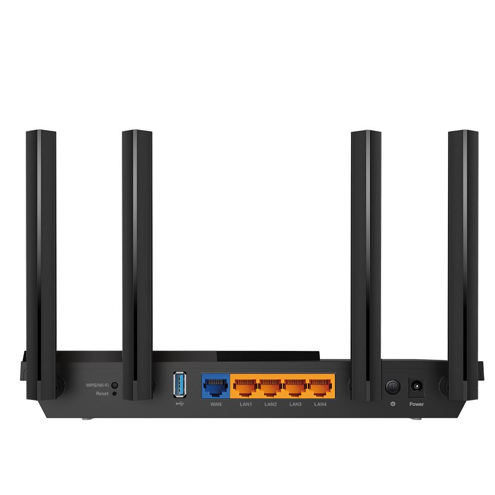 Wireless Router TP-LINK Wireless Router 3000 Mbps Wi-Fi 6 USB 3.0 1 WAN 4x10/100/1000M Number of antennas 4 ARCHERAX55