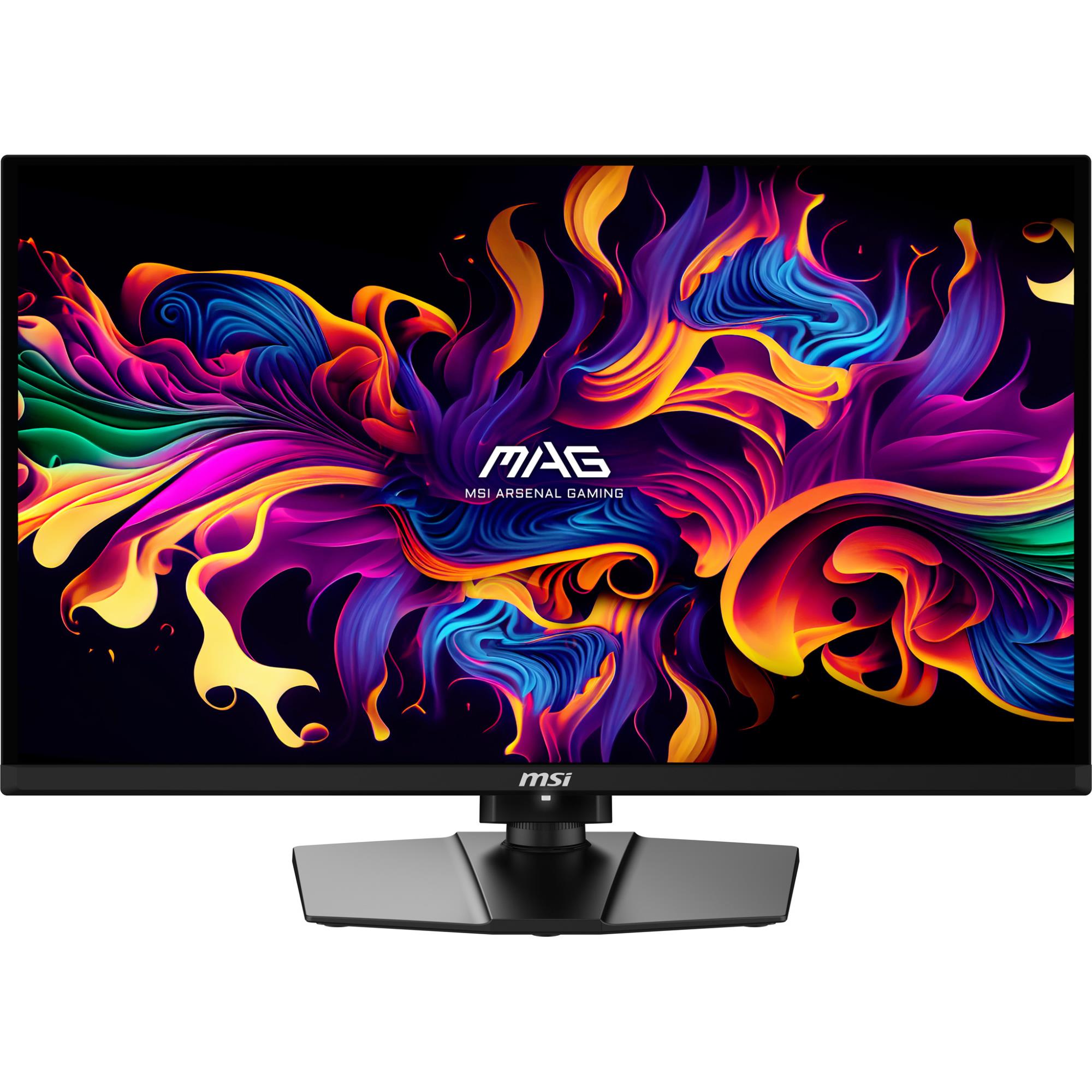 Monitor MSI 26.5" Gaming Panel QD-OLED 2560x1440 16:9 240Hz Matte 0.03 ms Swivel Pivot Height adjustable Tilt Colour Black MAG271QPXQD-OLEDE2