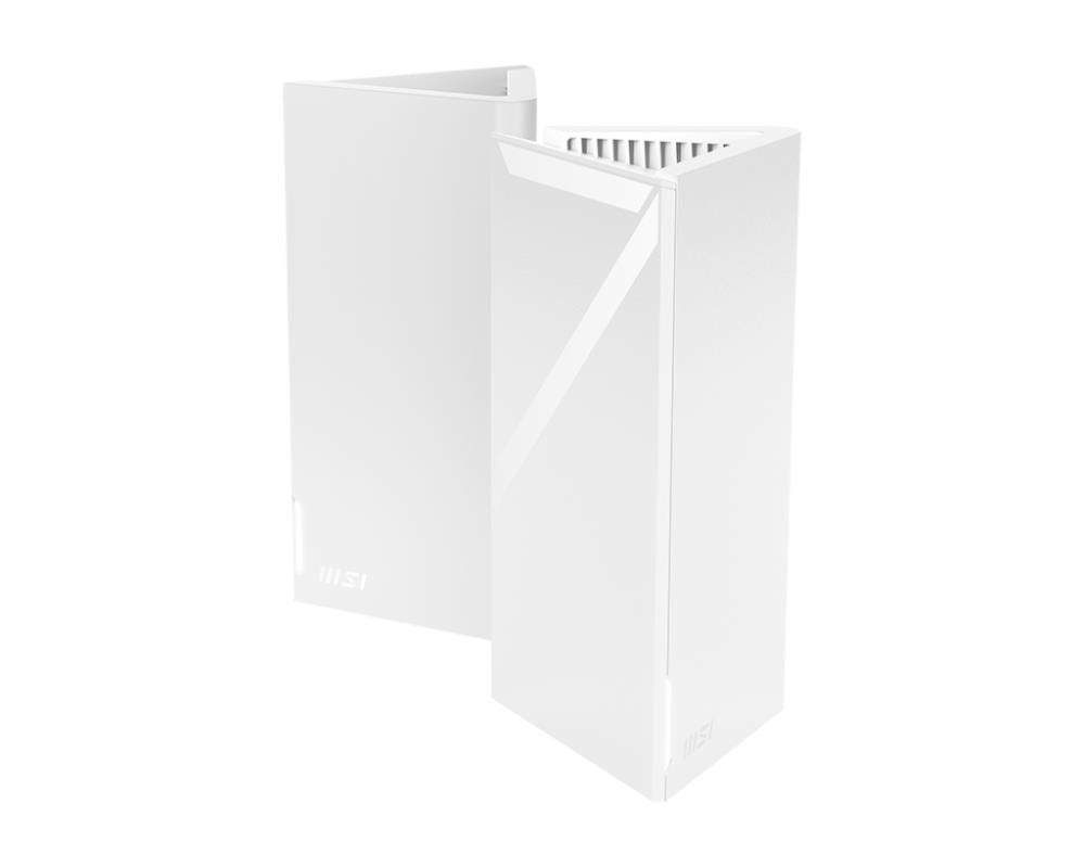 Wireless Router MSI 2-pack 5000 Mbps Mesh Wi-Fi 5 Wi-Fi 6 Wi-Fi 7 IEEE 802.11a IEEE 802.11b IEEE 802.11g MRBE50-2PK