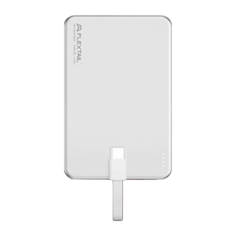 Flextail Zero Power Metal 5000mAh Power Bank (Silver) - Image 1