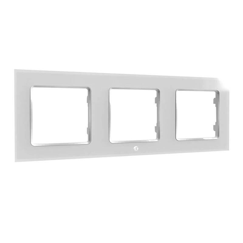 Shellly Switch Frame Triple (White) - Image 1