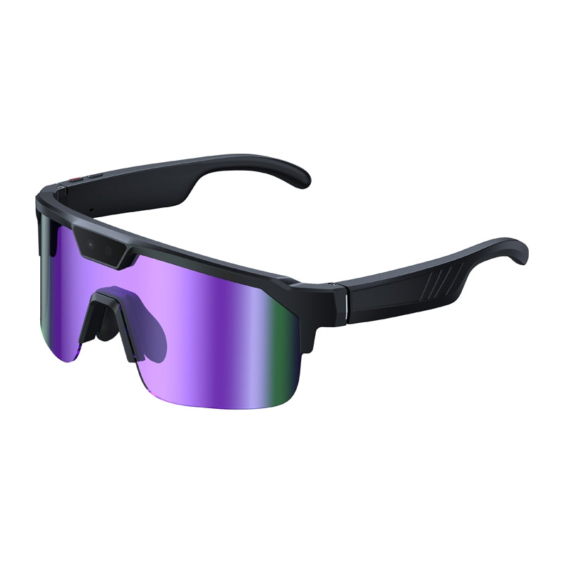 ZEBLAZE Q01 Purple Sports Sunglasses - Image 1