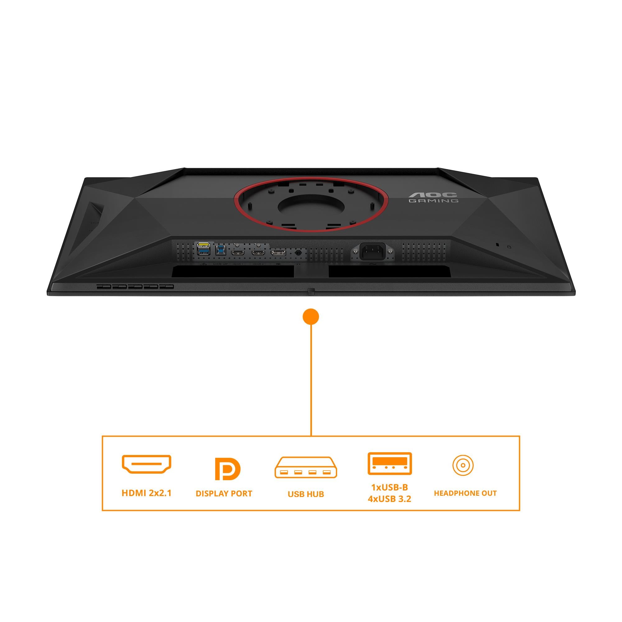 LCD Monitor AOC 27 " 2560 x 1440 pixels Quad HD Native aspect ratio 16:9 QD-OLED Flat Q27G4ZD