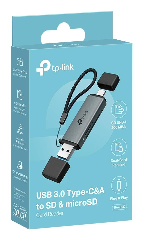 MEMORY READER USB-C SD&MICROSD/UA430D TP-LINK