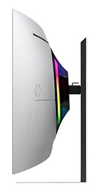 Monitor SAMSUNG 34" Gaming/Smart/Curved/21 : 9 Panel OLED 3440x1440 21:9 175Hz 0.03 ms Speakers Swivel Height adjustable Tilt LS34DG850SUXDU