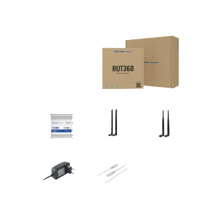Teltonika | Industrial Cellular Router | RUT360 LTE CAT6 | 1 x LAN ports, 10/100 Mbps, compliance with IEEE 802.3, IEEE 
