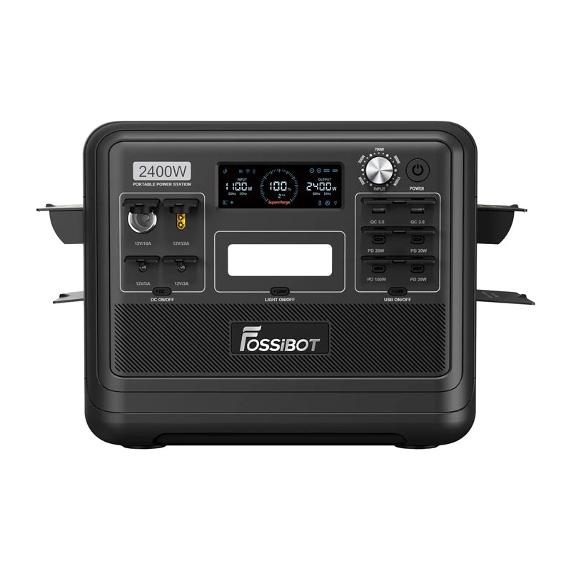 FOSSIBOT F2400 2400W Charging Station (Black) - Image 5