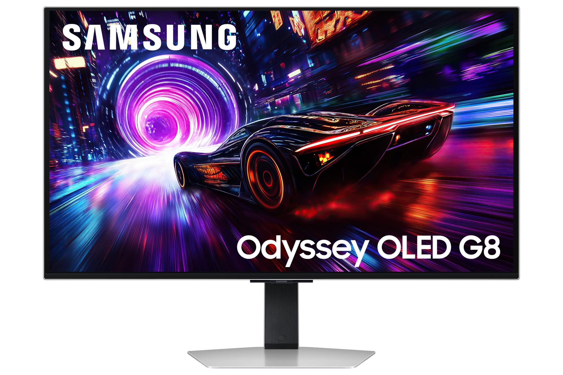 Monitor SAMSUNG S32FG810SU 32" Gaming/Smart/4K Swivel Pivot Height adjustable Tilt Panel OLED 3840x2160 16:9 240 0.03 ms Speakers Colour Silver LS32FG810SUXEN