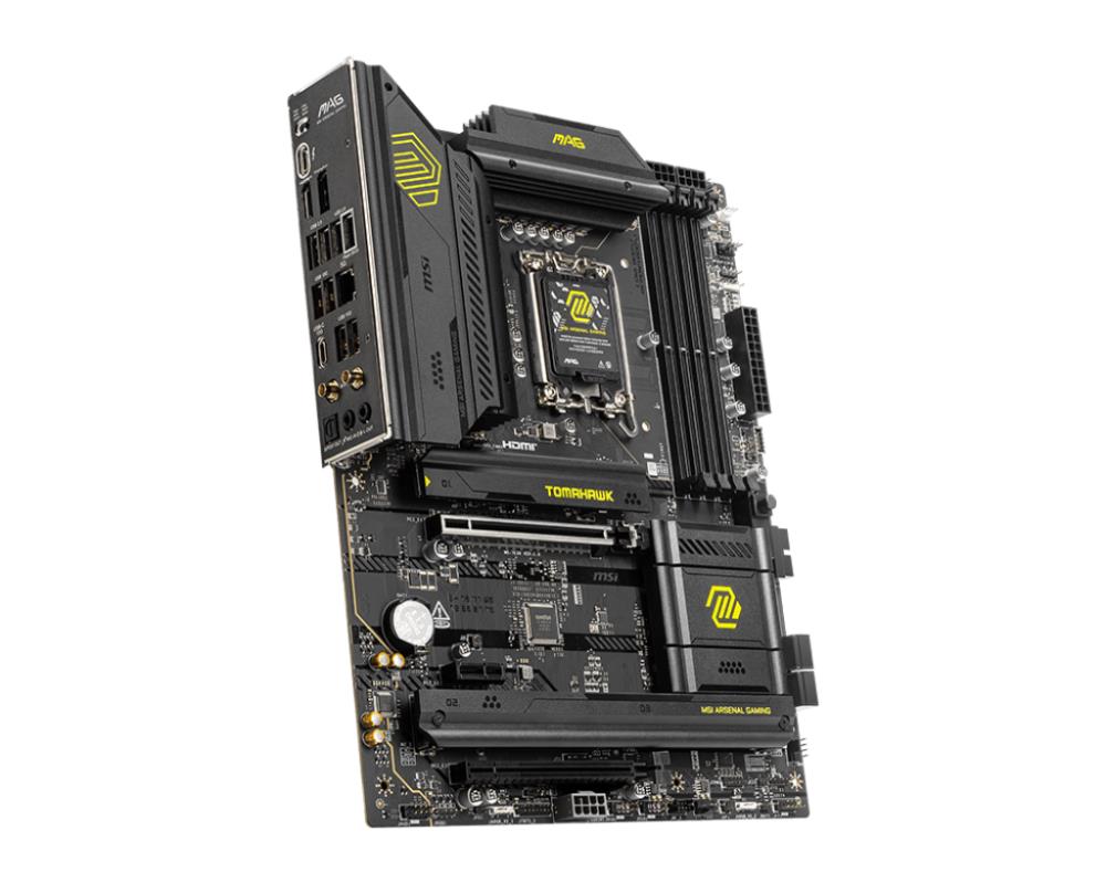 Mainboard MSI Intel B860 Express LGA1851 ATX Memory DDR5 Memory slots 4 1xPCI-Express 4.0 1x 1xPCI-Express 4.0 4x 1xPCI-Express 5.0 16x 3xM.2 1xHDMI 1xDisplayPort 8xUSB 2.0 6xUSB 3.2 3xUSB-C 1xOptical S/PDIF 1xRJ45 3xAudio port 1xThunderbolt