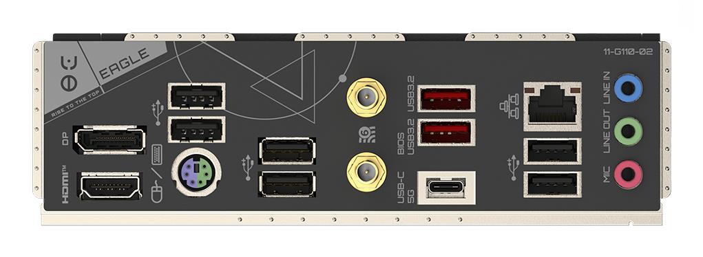 Mainboard GIGABYTE AMD B650 Socket AM5 ATX RAM DDR5-SDRAM 4xSlots Wi-Fi Yes Bluetooth Yes 3xNumber of M.2 (M) slots B650EAGLEAX1.2