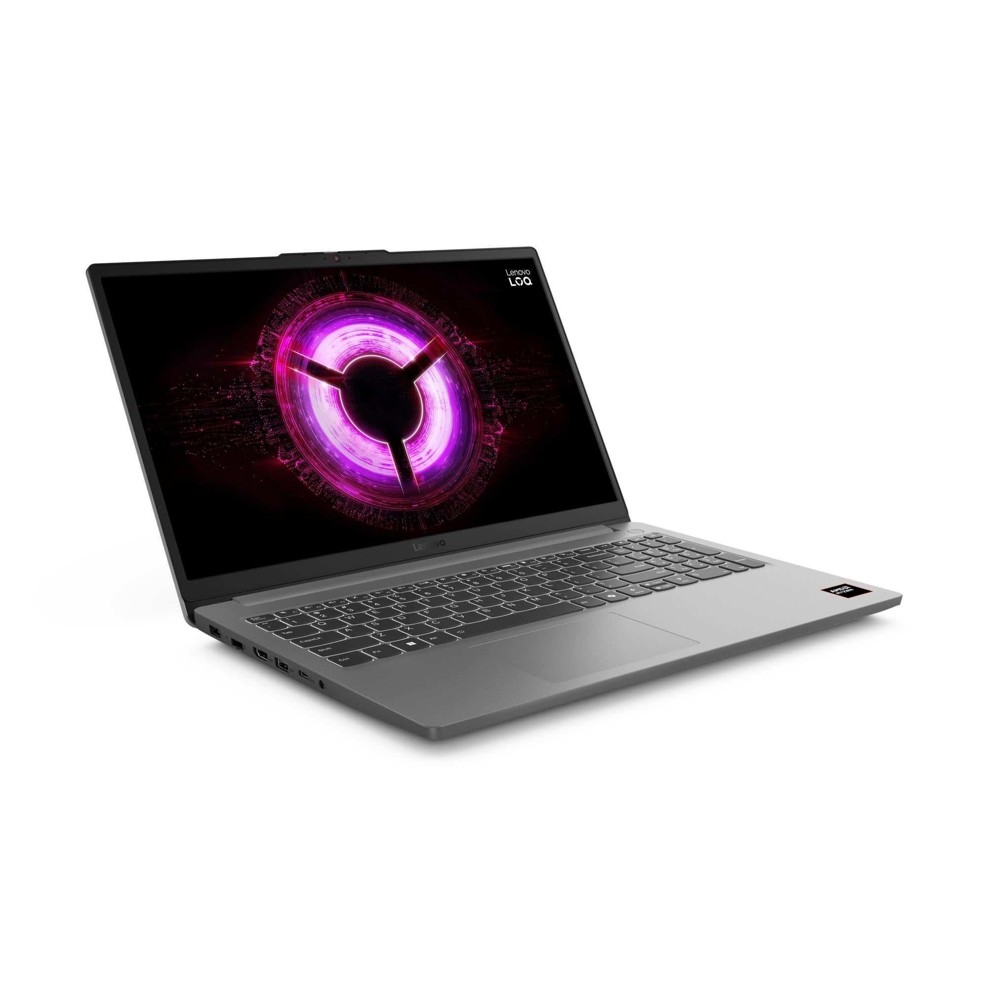 Notebook LENOVO LOQ LOQ 15ARP10E CPU AMD RyzenT 7 7735HS 3.2 GHz 15.6 " 1920 x 1080 pixels RAM 16 GB DDR5-SDRAM SSD 1000 GB Discrete graphics NVIDIA GeForce RTX 3050 6 GB On-board graphics Yes Numeric keypad Yes Keyboard language English Colour Grey