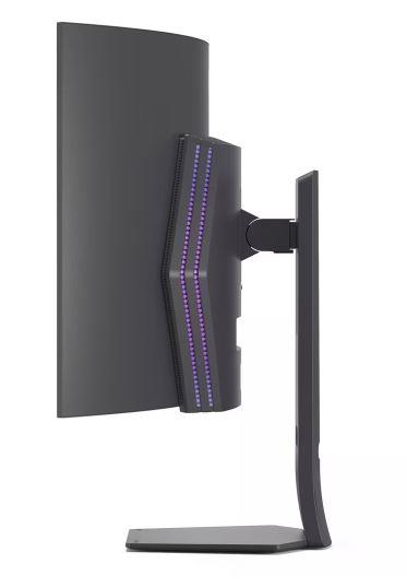 Monitor LG 45GS95QE-B 45" Gaming/Curved/21 : 9 Panel OLED 3440x1440 21:9 240Hz 0.03 ms Swivel Height adjustable Tilt Colour Black 45GS95QE-B
