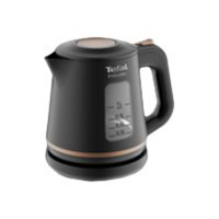 TEFAL | Kettle | KI533811 | Electric | 2400 W | 1 L | Plastic | 360° rotational base | Black