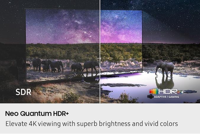 TV Set SAMSUNG 85 " 4K Ultra HD 3840 x 2160 pixels Flat 16:9 Neo QLED QE85QN85FAUXXH