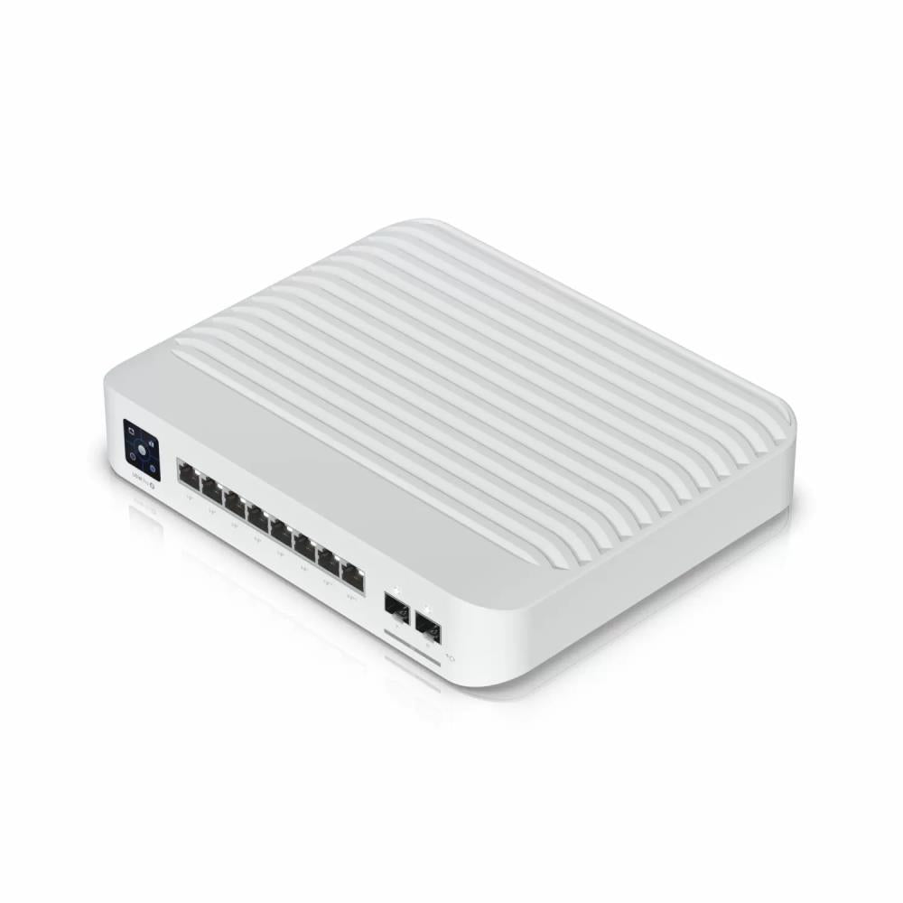 Switch UBIQUITI USW-PRO-8-POE Type L3 2xSFP+ 8xRJ45 PoE+ ports 8 120 Watts USW-PRO-8-POE