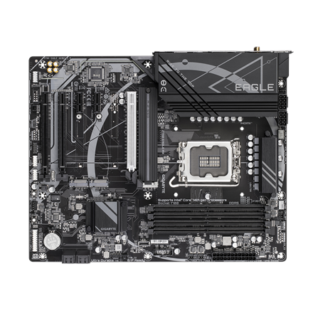 Gigabyte Z790 EAGLE AX | Processor family Intel | Processor socket LGA1700 | DDR5 DIMM | Supported hard disk drive inter