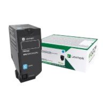 Lexmark Lexmark High Capacity Cyan Return Programme 84C2HC0 Toner Cartridge | Lexmark Cyan