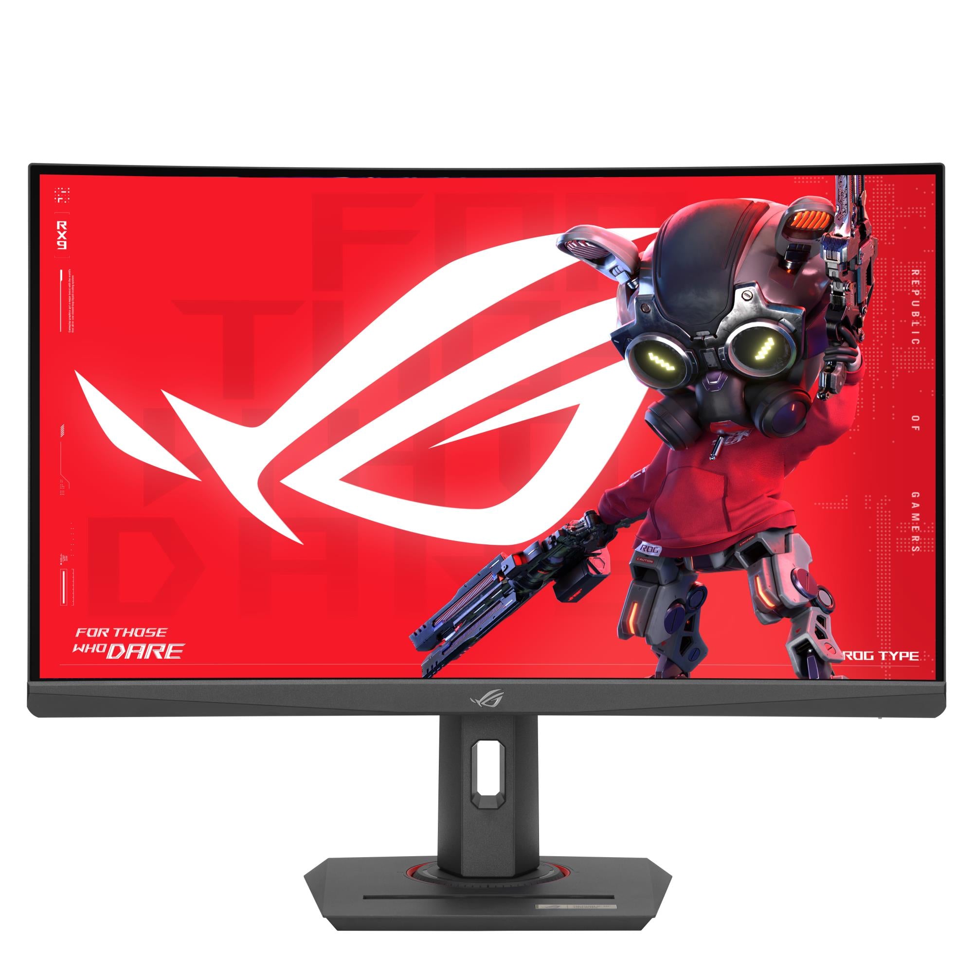 LCD Monitor ASUS ROG Strix XG27WCMS 27" Gaming/Curved Panel VA 2560x1440 16:9 280Hz 1 ms Swivel Height adjustable Tilt 90LM09Y1-B01370