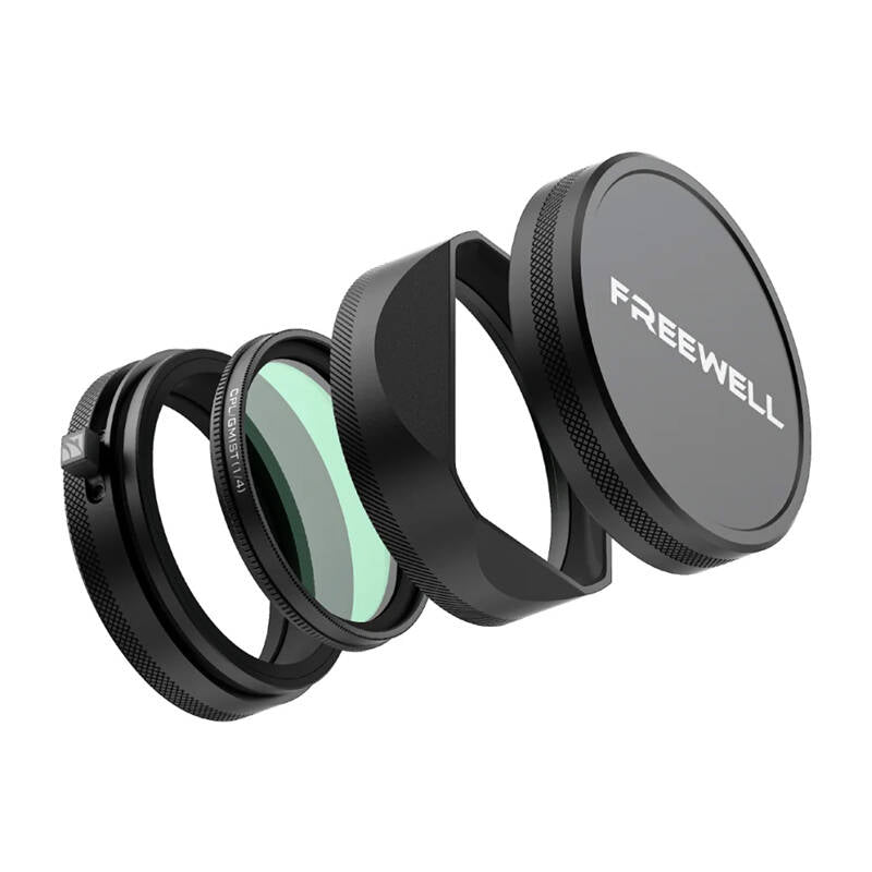 Freewell FujiX100 filter set with lens hood (black) - Image 1
