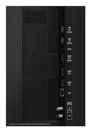 TV Set SAMSUNG 85" 4K/Smart QLED 3840x2160 Wireless LAN Bluetooth Tizen Black QE85Q8FAAUXXH