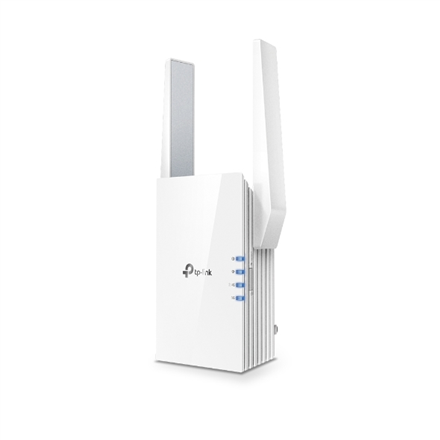 TP-LINK | Extender | RE505X | 802.11ax | 2.4GHz/5GHz | 300+1200 Mbit/s | 10/100/1000 Mbit/s | Ethernet LAN (RJ-45) ports