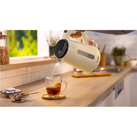 Bosch Kettle | TWK1M127 | Electric | 2400 W | 1.7 L | Plastic | Cream