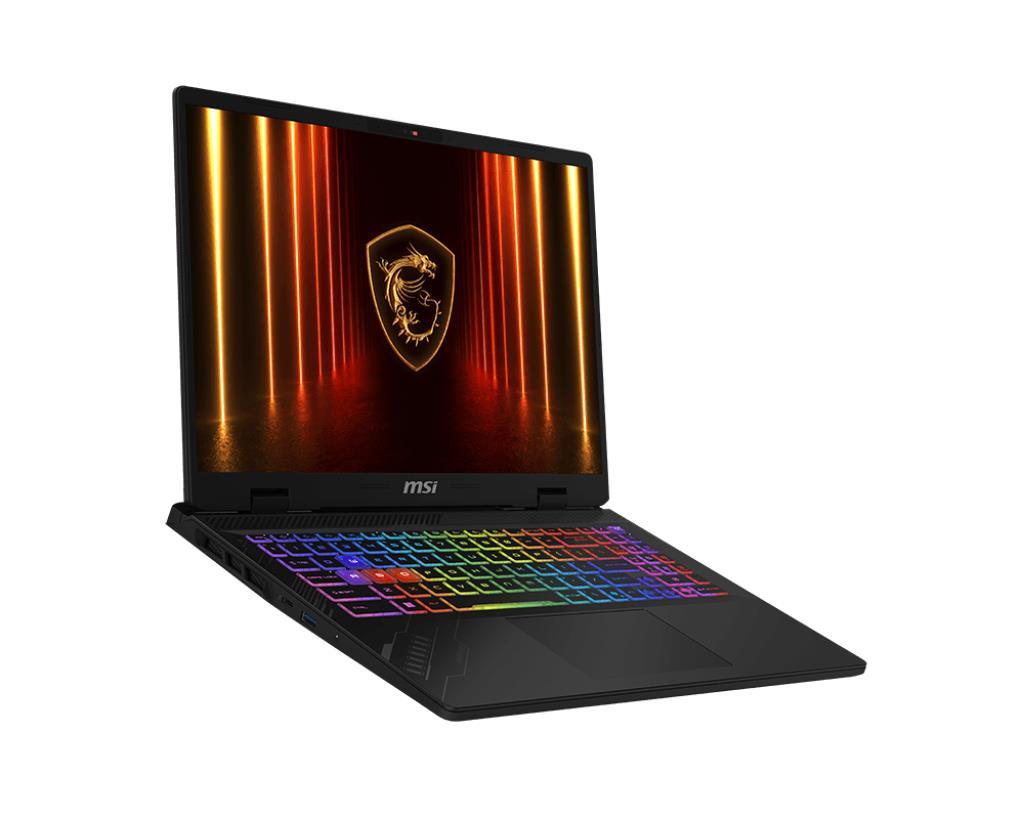 Notebook MSI Crosshair 16 HX AI D2XWGKG CPU Core Ultra u7-255HX 2400 MHz 16" 2560x1600 RAM 16GB DDR5 5600 MHz SSD 1TB NVIDIA GeForce RTX 5070 8GB ENG Windows 11 Home Grey 2.5 kg CRO16HXAID2XWGKG-005NL