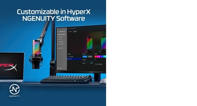 MICROPHONE HYPERX QUADCAST 2 S/BLACK 9A273AA HYPERX