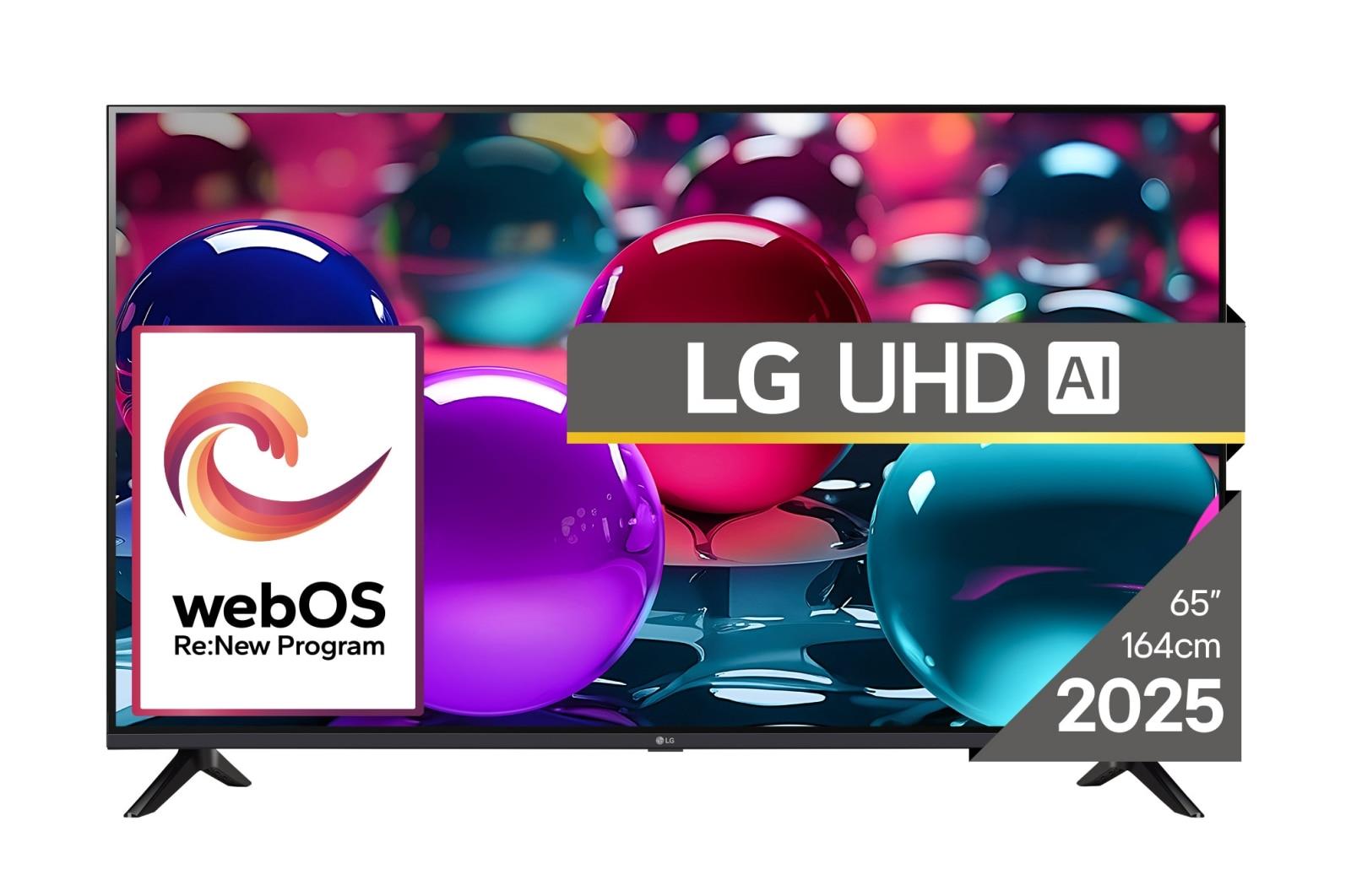 TV Set LG 65" 4K/Smart 3840x2160 webOS 65UA73003LA