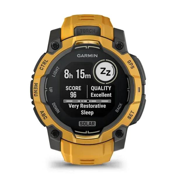 SMARTWATCH INSTINCT 3 SOLAR/SUNBURST 010-02934-02 GARMIN