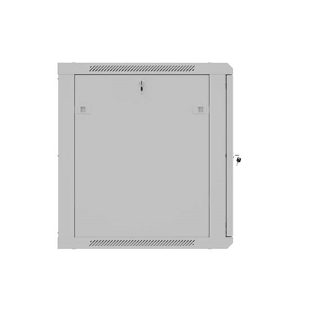 Lanberg Wall mounted installation cabinet 19" 12U 600X600 | WF01-6612-23S | Grey