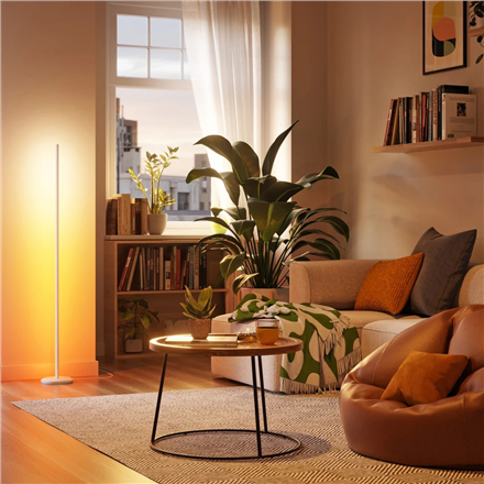 Nanoleaf Floor Lamp Smart Matter WiFi 1700Lm RGBW, White | 22 W | 16M+ colours