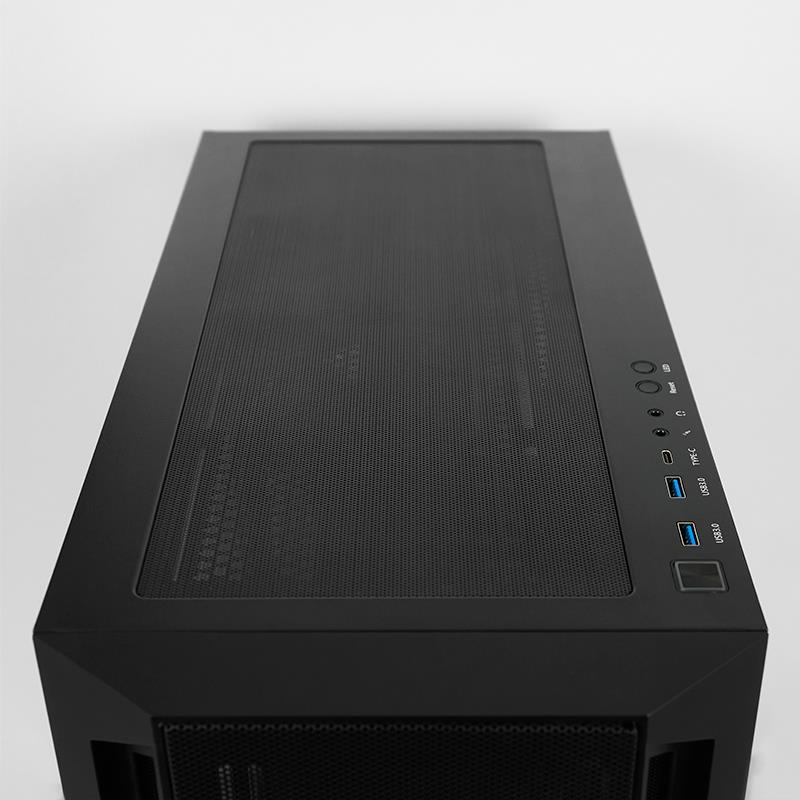 Case CHIEFTEC APEX AIR MidiTower Not included ATX MicroATX MiniITX Colour Black GA-01B-M-OP