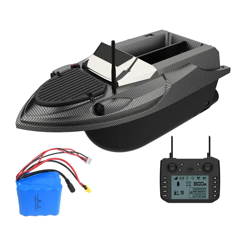 FLYTEC V080 Basic Bait Boat + Battery - Image 1
