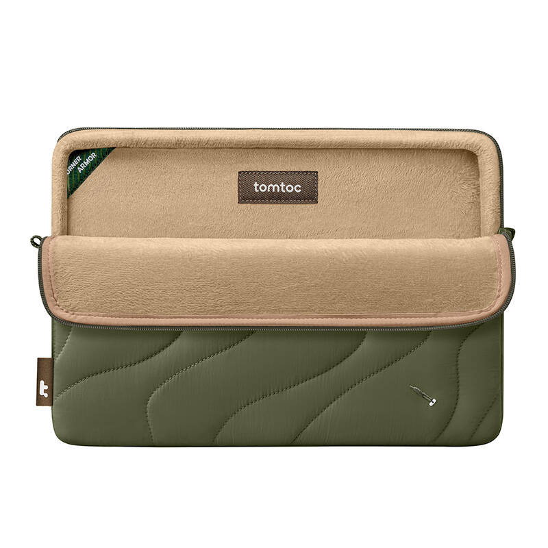 Tomtoc Terra-A27 16'' Laptop Case (Green) - Image 4