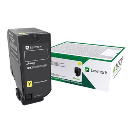 Lexmark Genuine High Capacity Yellow Return Programme 84C2HY0 Toner Cartridge | Lexmark Yellow