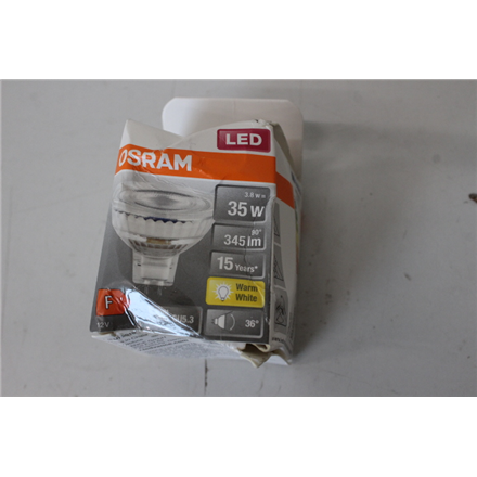 SALE OUT. Osram Parathom Reflector LED 12V MR16 35 non-dim 36° 3,8W/827 GU5.3 bulb | SALE OUT. | Osram Parathom Reflecto