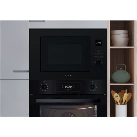 Candy Microwave oven | CA38FL7N20WXB | Built-in | 750 W | 20 L | Grill | Black