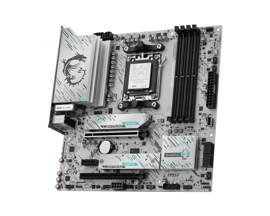 Mainboard MSI AMD B850 SAM5 Micro-ATX Memory DDR5 Memory slots 4 B850MGAMINGPLUSWIFI