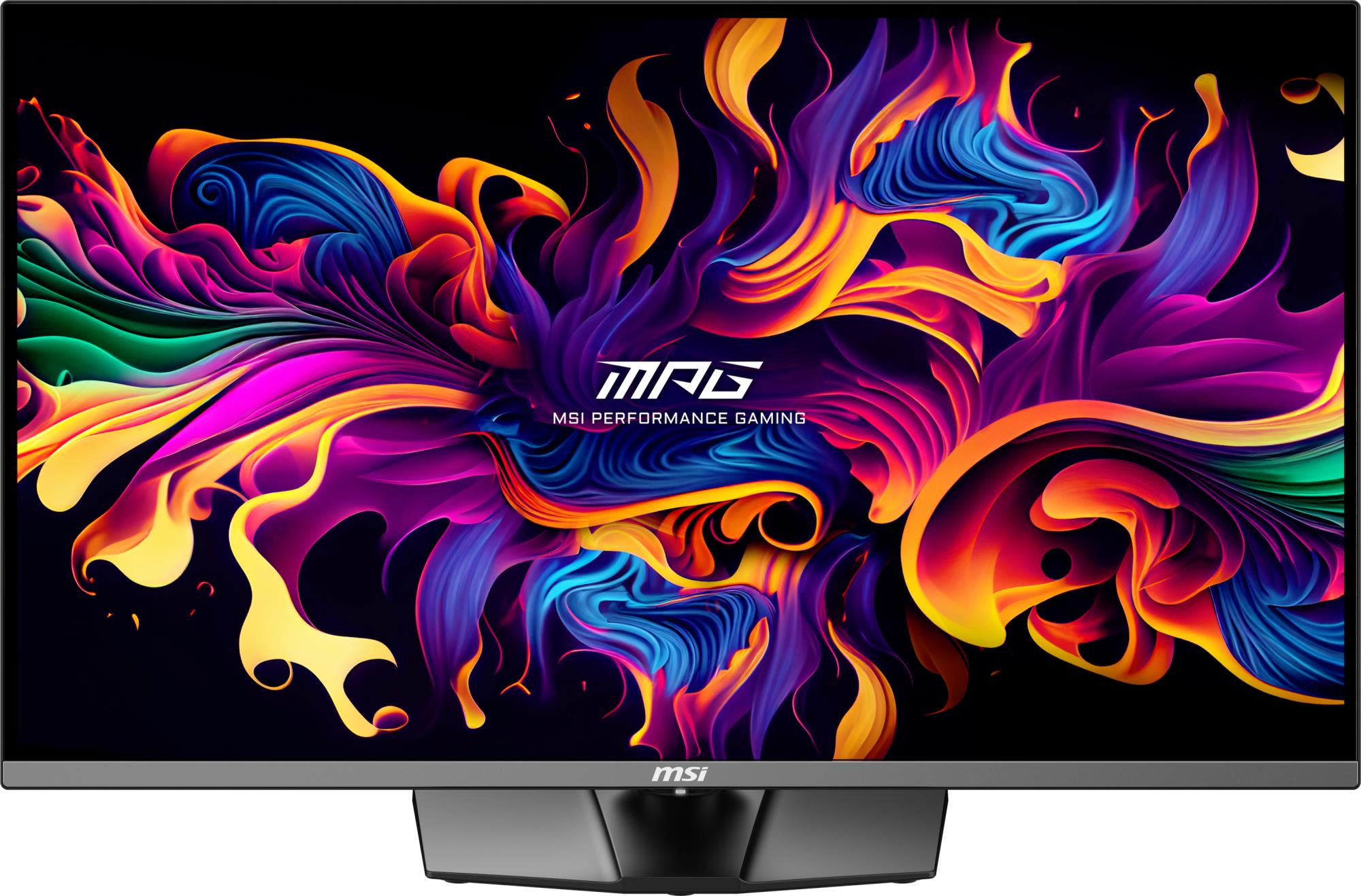 Monitor MSI 31.5" Gaming/4K Panel QD-OLED 3840x2160 16:9 Matte 0.03 ms Swivel Pivot Height adjustable Tilt Colour Black MPG321URXQD-OLED