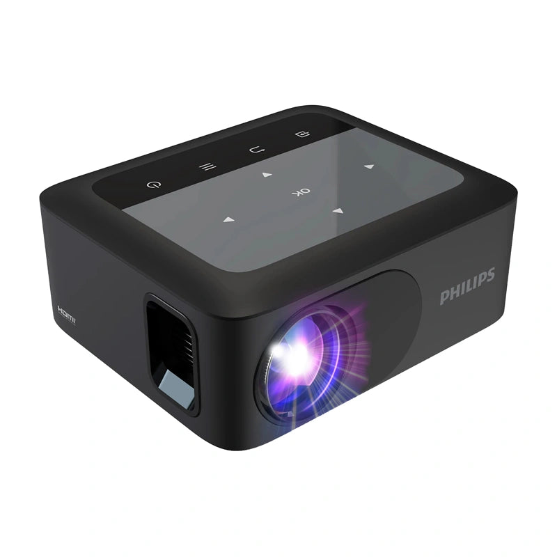 Phillips N-110 720p Mini Projector (Black) - Image 1