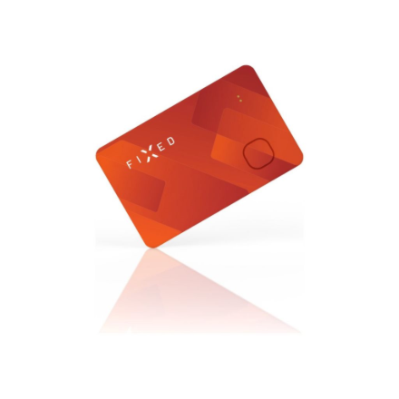 FIXED Tag Card with Find My support, orange | Fixed