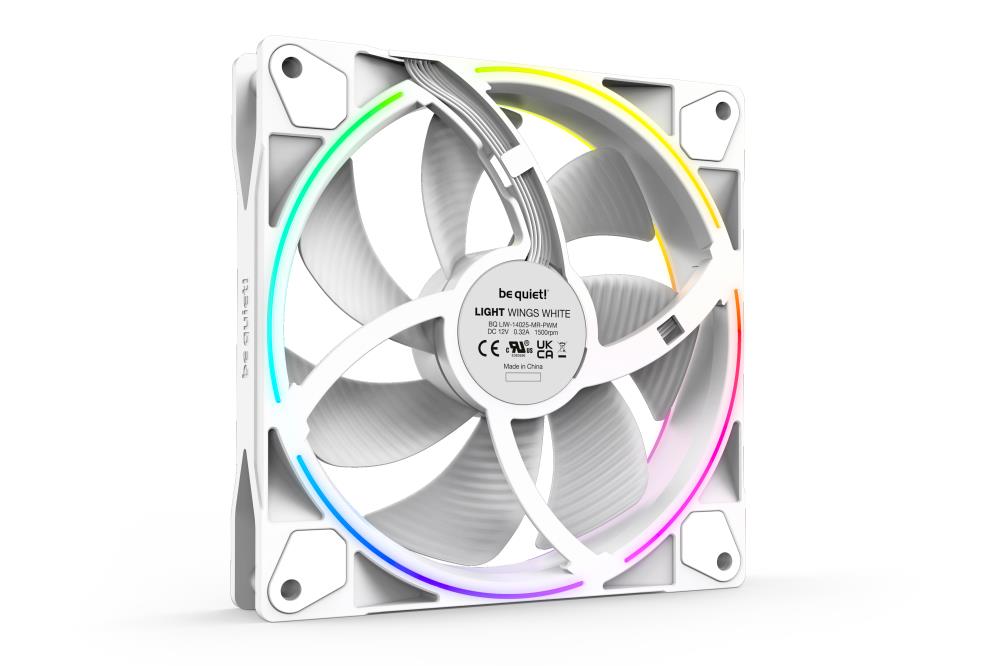 CASE FAN 140MM LIGHT WINGS PWM/WHITE BL102 BE QUIET