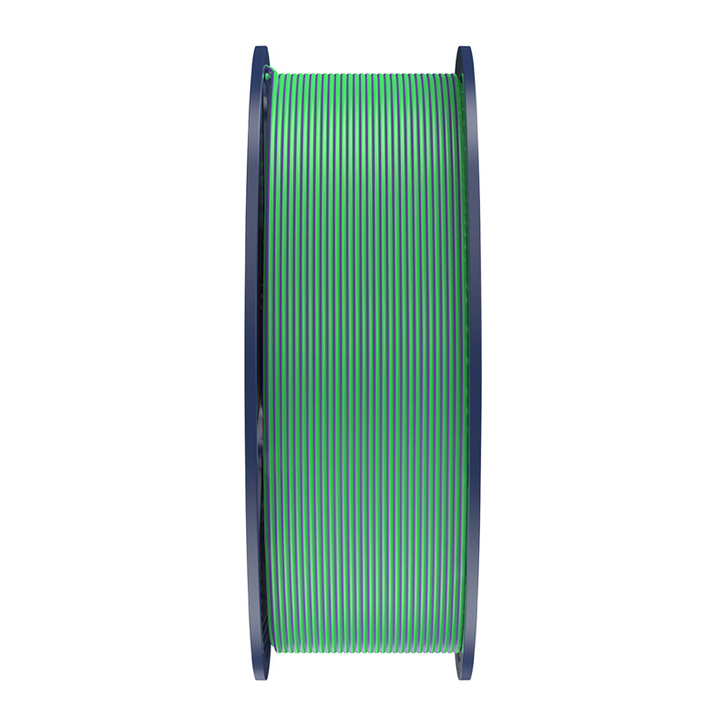 Sunlu PLA+ Silk Dual Color Filament (green and purple) - Image 5