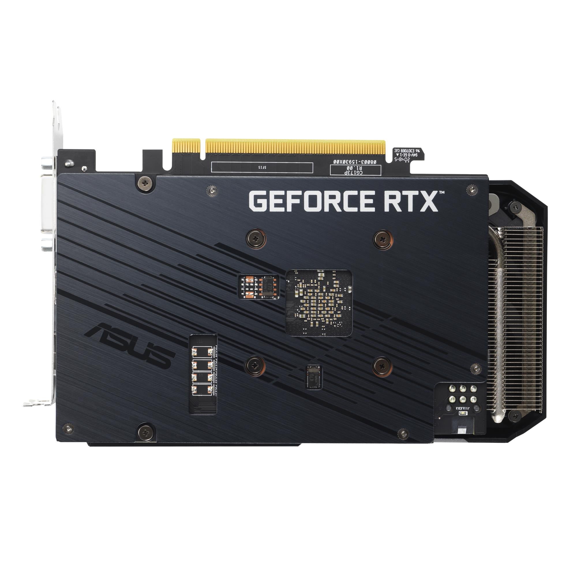 Graphics Card ASUS NVIDIA GeForce RTX 3050 8 GB GDDR6 128 bit PCIE 4.0 16x Dual Slot Fansink 1xDVI-D 1xHDMI 1xDisplayPort DUAL-RTX3050-O8G-V2